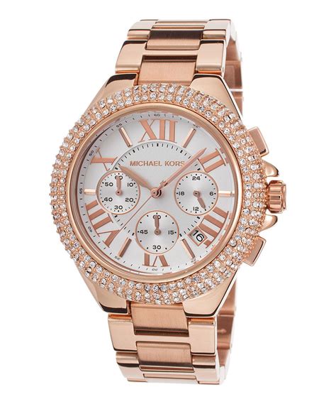 rose gold michael kors watch on person|rose gold mk watch men.